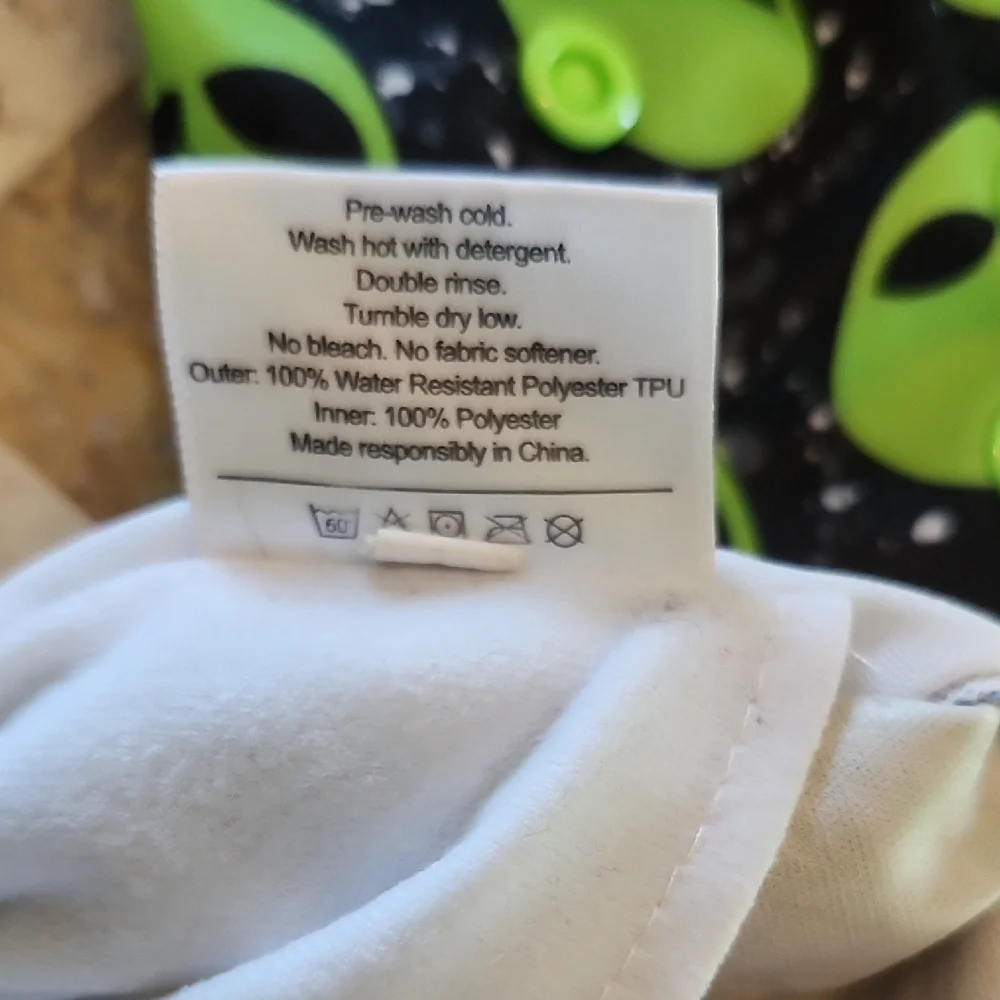 3 Alien, Pumpkin and Astronaut Themed Kids Diaper Covers